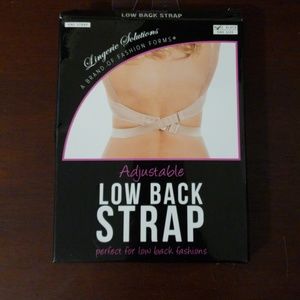 ADJUSTABLE▪LOW BACK STRAP